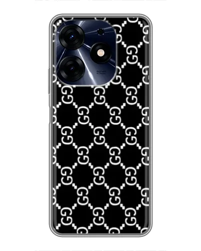 Чехол для TECNO Spark 10 Pro с картинкой «Gucci — сетчатый паттерн» Чехол для TECNO Spark 10 Pro с картинкой «Gucci — сетчатый паттерн»