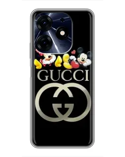Чехол для TECNO Spark 10 Pro с картинкой «Gucci — герои Disney» Чехол для TECNO Spark 10 Pro с картинкой «Gucci — герои Disney»
