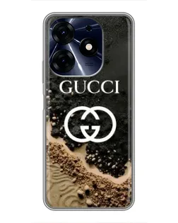 Чехол для TECNO Spark 10 Pro с картинкой «Gucci — песчаные дюны» Чехол для TECNO Spark 10 Pro с картинкой «Gucci — песчаные дюны»