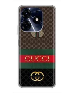 Чехол для TECNO Spark 10 Pro с картинкой «Gucci — брендированный десерт» Чехол для TECNO Spark 10 Pro с картинкой «Gucci — брендированный десерт»