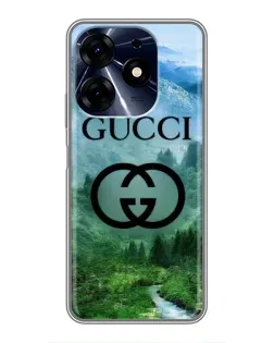 Чехол для TECNO Spark 10 Pro с картинкой «Gucci — горный пейзаж» Чехол для TECNO Spark 10 Pro с картинкой «Gucci — горный пейзаж»