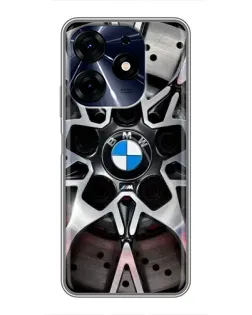 Чехол для TECNO Spark 10 Pro с картинкой «BMW — деталь диска» Чехол для TECNO Spark 10 Pro с картинкой «BMW — деталь диска»