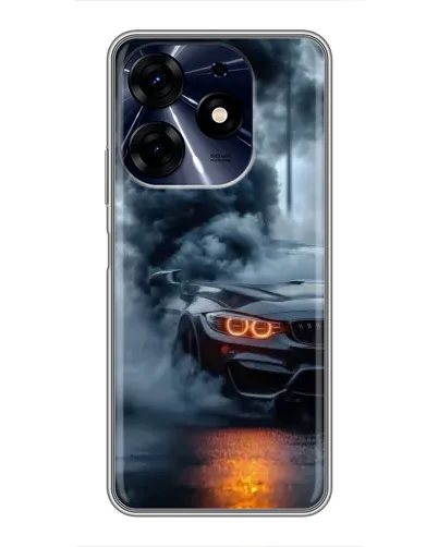 Чехол для TECNO Spark 10 Pro с картинкой «BMW M-Power — абстракция» Чехол для TECNO Spark 10 Pro с картинкой «BMW M-Power — абстракция»