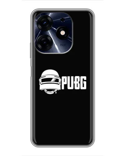 Чехол для TECNO Spark 10 Pro с картинкой «PUBG — классический лого» Чехол для TECNO Spark 10 Pro с картинкой «PUBG — классический лого»