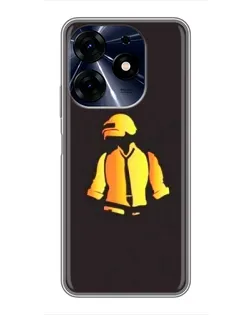 Чехол для TECNO Spark 10 Pro с картинкой «Winner Winner — PUBG»
