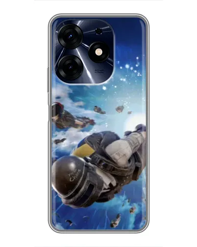 Чехол для TECNO Spark 10 Pro с картинкой «Десант PUBG — прыжок» Чехол для TECNO Spark 10 Pro с картинкой «Десант PUBG — прыжок»