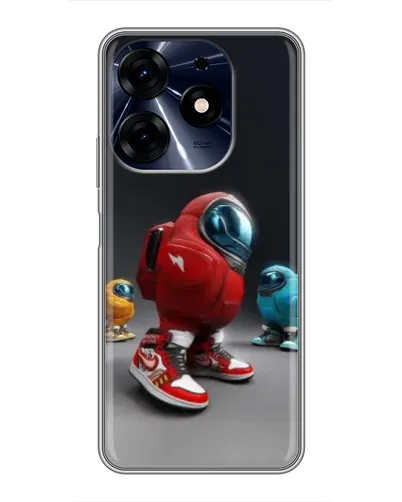 Чехол для TECNO Spark 10 Pro с картинкой «Among Us — 3D стиль»