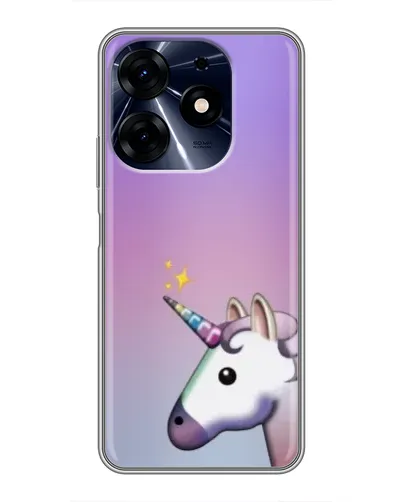 Чехол для TECNO Spark 10 Pro с картинкой «Единорог градиент» Чехол для TECNO Spark 10 Pro с картинкой «Единорог градиент»