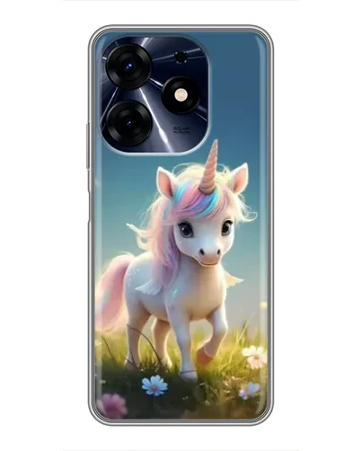 Чехол для TECNO Spark 10 Pro с картинкой «Единорог на поляне» Чехол для TECNO Spark 10 Pro с картинкой «Единорог на поляне»