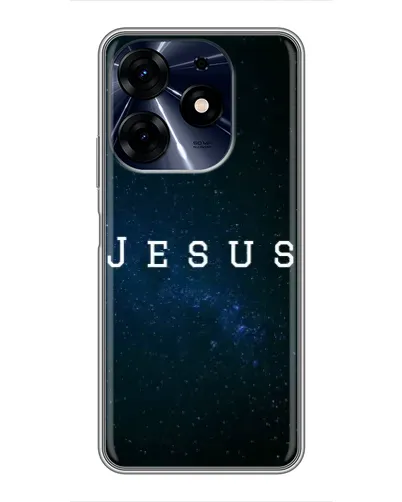 Чехол для TECNO Spark 10 Pro с картинкой «Звездное небо Jesus»