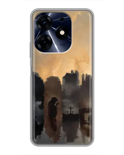 Чехол для TECNO Spark 10 Pro с картинкой «Дорога к вере»