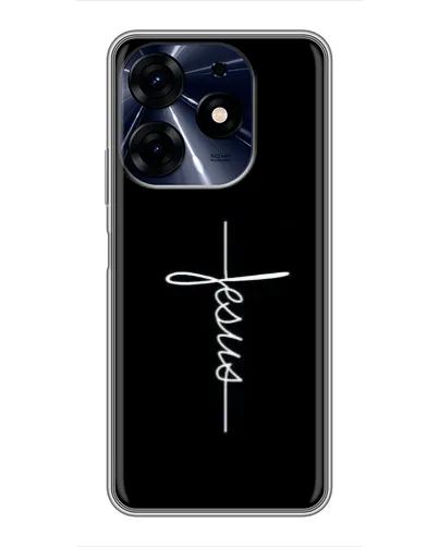 Чехол для TECNO Spark 10 Pro с картинкой «Тонкая линия веры»
