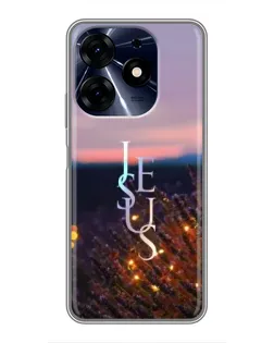 Чехол для TECNO Spark 10 Pro с картинкой «Свет Божий ночью»