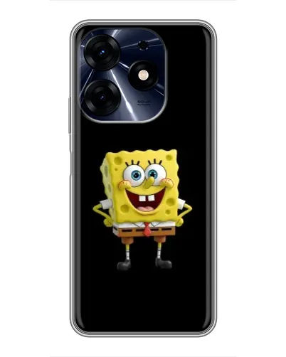 Чехол для TECNO Spark 10 Pro с картинкой «Классический Губка Боб» Чехол для TECNO Spark 10 Pro с картинкой «Классический Губка Боб»