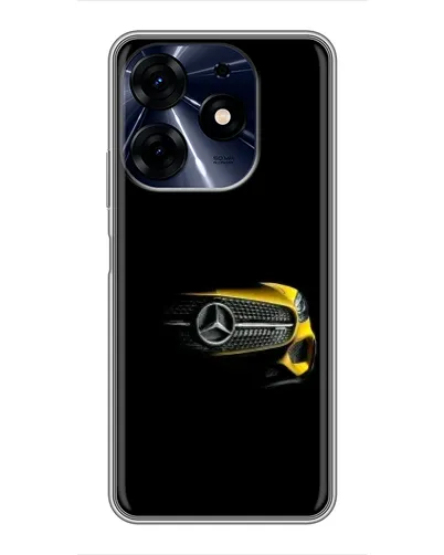 Чехол для TECNO Spark 10 Pro с картинкой «Mercedes — ретро стиль»