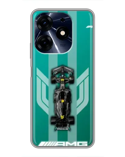 Чехол для TECNO Spark 10 Pro с картинкой «Mercedes AMG Petronas»