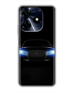 Чехол для TECNO Spark 10 Pro с картинкой «Audi в неоне» Чехол для TECNO Spark 10 Pro с картинкой «Audi в неоне»