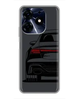 Чехол для TECNO Spark 10 Pro с картинкой «Задняя часть Audi — арт» Чехол для TECNO Spark 10 Pro с картинкой «Задняя часть Audi — арт»