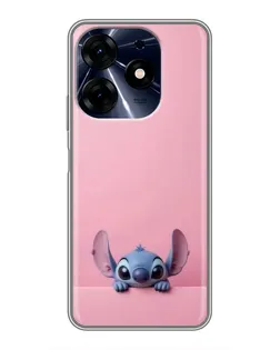 Чохол для TECNO Spark 10 Pro з картинкою «Stitch визирає»