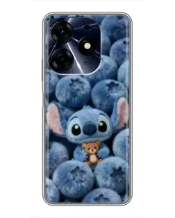 Чохол для TECNO Spark 10 Pro з картинкою «Стіч та лохина»