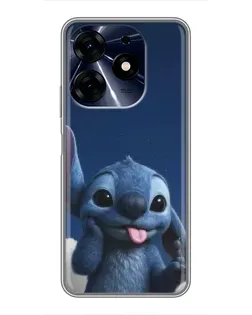 Чохол для TECNO Spark 10 Pro з картинкою «Стіч у хмарах»
