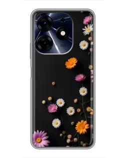 Чехол для TECNO Spark 10 Pro с картинкой «Цветочная композиция» Чехол для TECNO Spark 10 Pro с картинкой «Цветочная композиция»