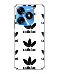 Чехол для TECNO Spark 10 с картинкой «Adidas Pattern»