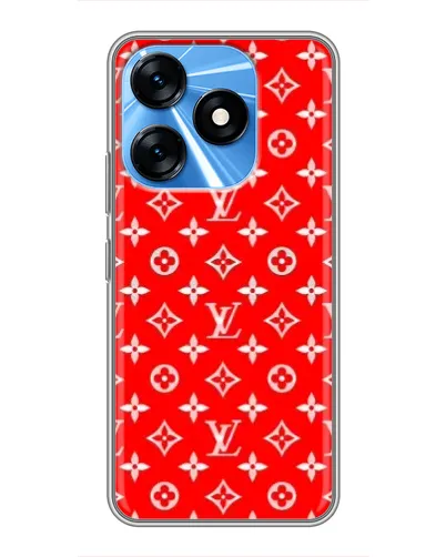 Чехол для TECNO Spark 10 с картинкой «Яркий паттерн LV» Чехол для TECNO Spark 10 с картинкой «Яркий паттерн LV»