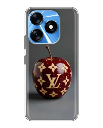 Чехол для TECNO Spark 10 с картинкой «Красное яблоко LV» Чехол для TECNO Spark 10 с картинкой «Красное яблоко LV»