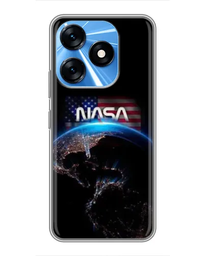 Чехол для TECNO Spark 10 с картинкой «Земля из космоса NASA» Чехол для TECNO Spark 10 с картинкой «Земля из космоса NASA»