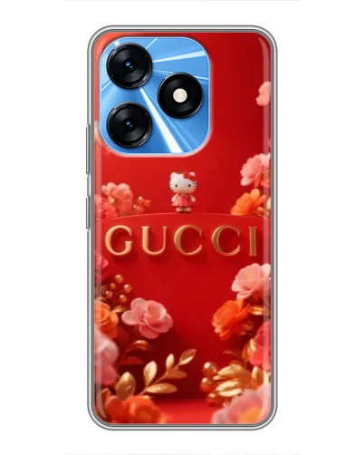 Чехол для TECNO Spark 10 с картинкой «Gucci — золотой сад» Чехол для TECNO Spark 10 с картинкой «Gucci — золотой сад»