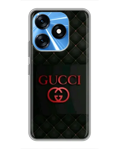 Чехол для TECNO Spark 10 с картинкой «Gucci — стеганый черный» Чехол для TECNO Spark 10 с картинкой «Gucci — стеганый черный»