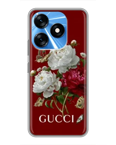 Чехол для TECNO Spark 10 с картинкой «Gucci — сад» Чехол для TECNO Spark 10 с картинкой «Gucci — сад»