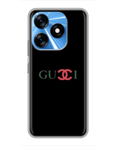 Чехол для TECNO Spark 10 с картинкой «Gucci — красный градиент» Чехол для TECNO Spark 10 с картинкой «Gucci — красный градиент»