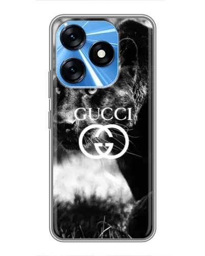 Чехол для TECNO Spark 10 с картинкой «Gucci — дикая природа» Чехол для TECNO Spark 10 с картинкой «Gucci — дикая природа»