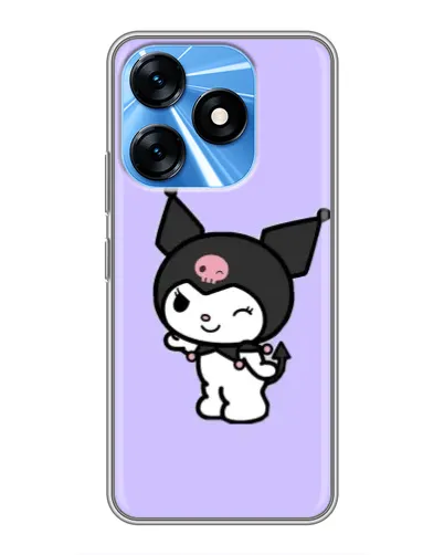Чехол для TECNO Spark 10 с картинкой «Классическая Kuromi»