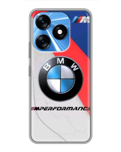Чехол для TECNO Spark 10 с картинкой «BMW Performance стиль»