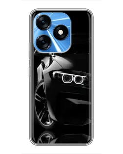 Чохол для TECNO Spark 10 з картинкою «Чорна BMW — профіль» Чохол для TECNO Spark 10 з картинкою «Чорна BMW — профіль»