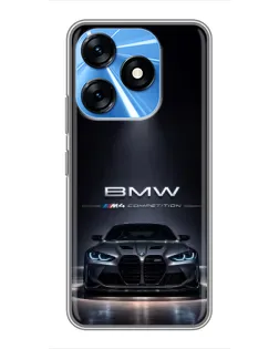 Чохол для TECNO Spark 10 з картинкою «BMW крізь нічне місто» Чохол для TECNO Spark 10 з картинкою «BMW крізь нічне місто»