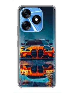 Чохол для TECNO Spark 10 з картинкою «BMW — золота емблема» Чохол для TECNO Spark 10 з картинкою «BMW — золота емблема»