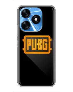 Чехол для TECNO Spark 10 с картинкой «PUBG — рамка лого» Чехол для TECNO Spark 10 с картинкой «PUBG — рамка лого»
