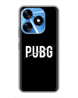 Чехол для TECNO Spark 10 с картинкой «PUBG — белый логотип» Чехол для TECNO Spark 10 с картинкой «PUBG — белый логотип»