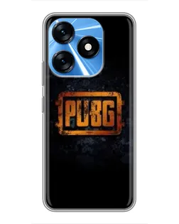 Чехол для TECNO Spark 10 с картинкой «PUBG — золотой логотип» Чехол для TECNO Spark 10 с картинкой «PUBG — золотой логотип»