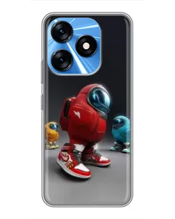 Чехол для TECNO Spark 10 с картинкой «Among Us — 3D стиль» Чехол для TECNO Spark 10 с картинкой «Among Us — 3D стиль»