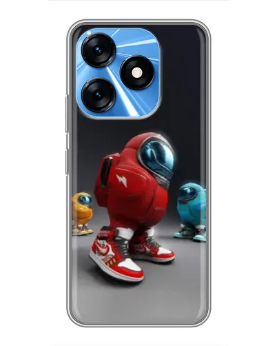 Чехол для TECNO Spark 10 с картинкой «Among Us — 3D стиль» Чехол для TECNO Spark 10 с картинкой «Among Us — 3D стиль»