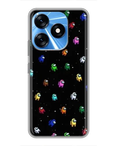 Чехол для TECNO Spark 10 с картинкой «Экипаж Among Us» Чехол для TECNO Spark 10 с картинкой «Экипаж Among Us»