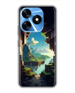 Чохол для TECNO Spark 10 з картинкою «Вид з печери»