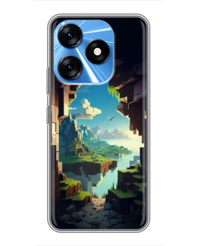 Чохол для TECNO Spark 10 з картинкою «Вид з печери»