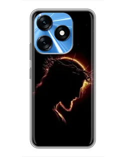 Чехол для TECNO Spark 10 с картинкой «Терновый венец» Чехол для TECNO Spark 10 с картинкой «Терновый венец»
