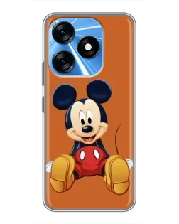 Чехол для TECNO Spark 10 с картинкой «Микки отдыхает» Чехол для TECNO Spark 10 с картинкой «Микки отдыхает»